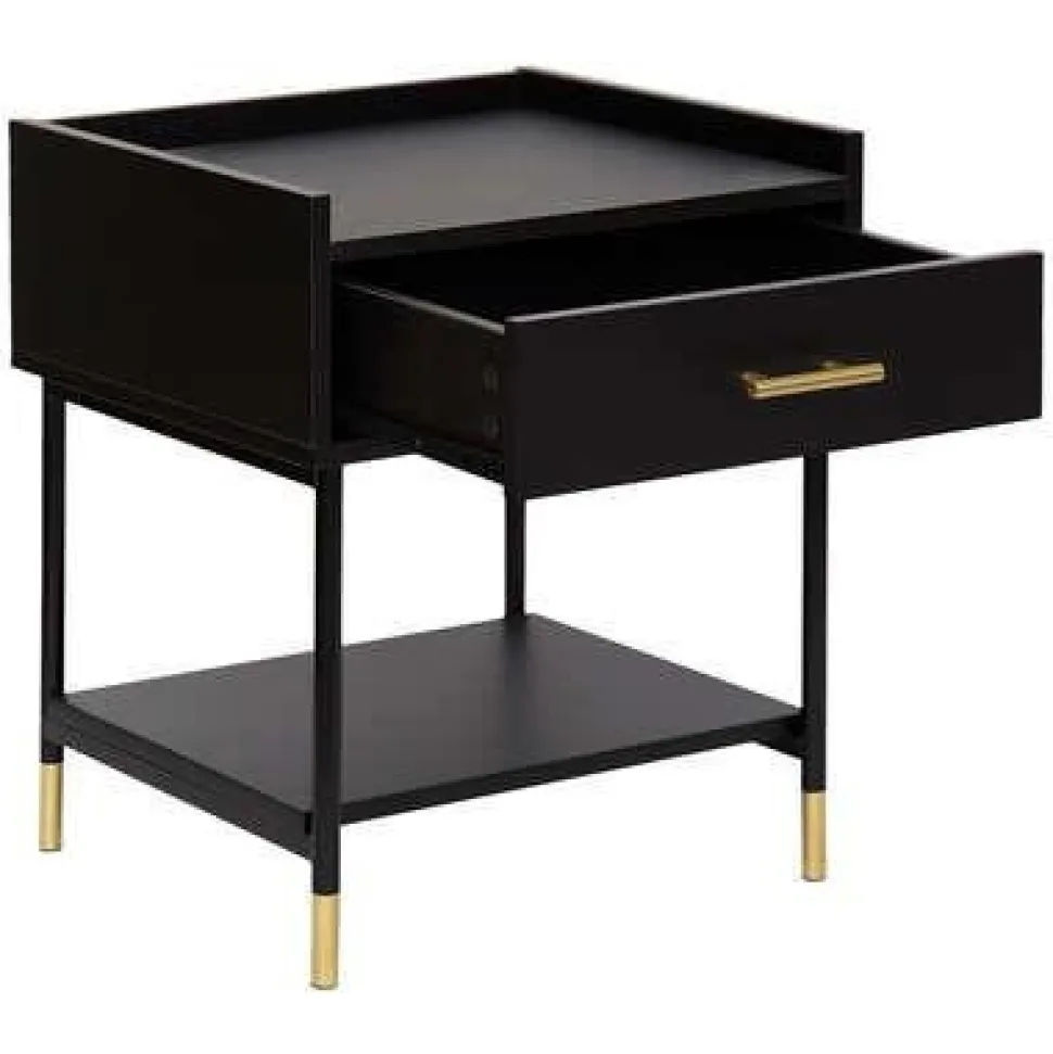 Szafka nocna Tedy czarna