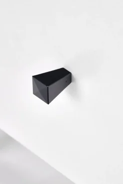 Szafka nocna Tisaia biały/czarny