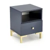 Szafka nocna Tisaia granatowy/złoty