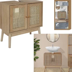 Szafka pod umywalkę Bali naturalna