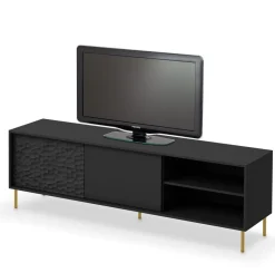 Szafka RTV Afir czarna 180cm