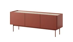 Szafka RTV Cashmer czerwona