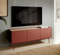 Szafka RTV Cashmer czerwona