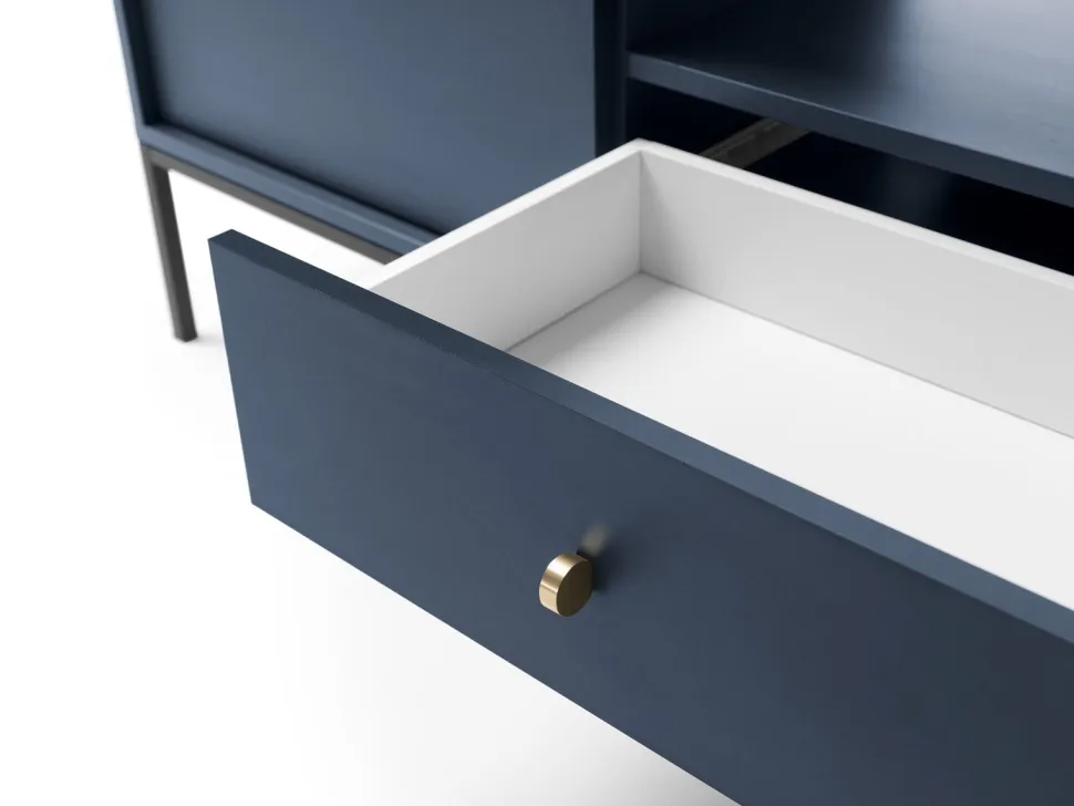 Szafka RTV Evora granatowa