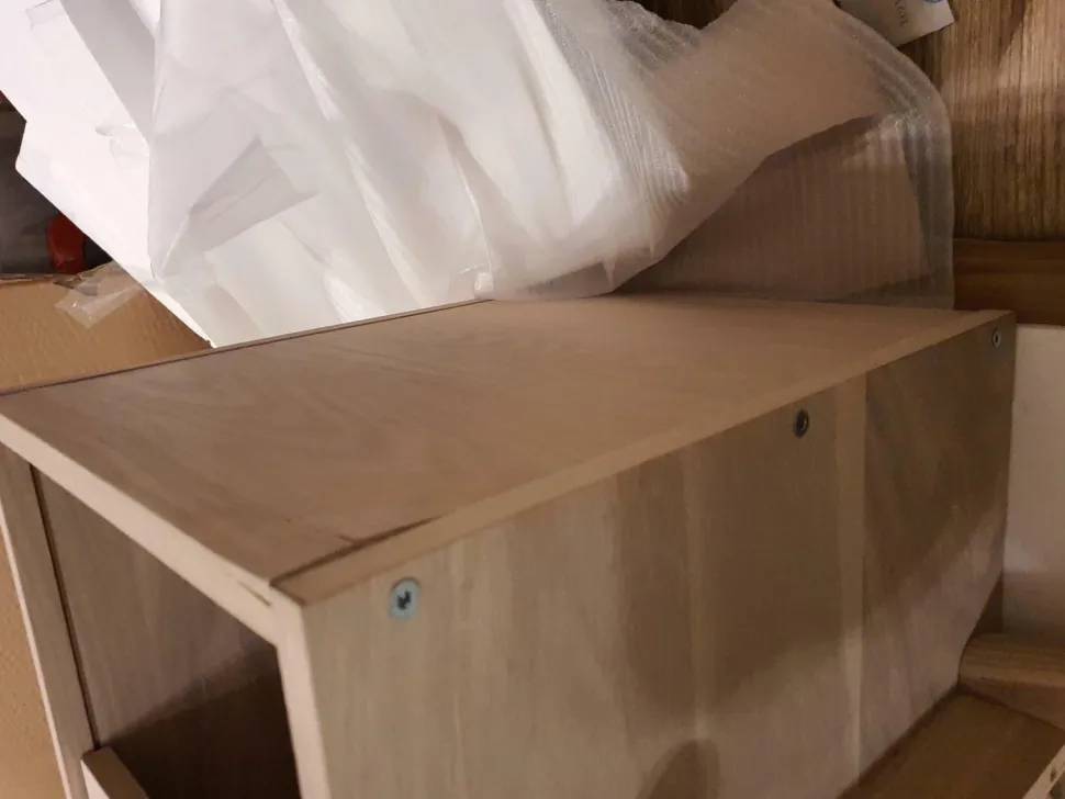 Szafka RTV Marte bielona Outlet