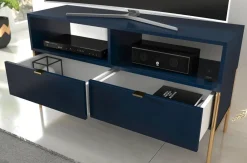 Szafka RTV Polka Navy Blue