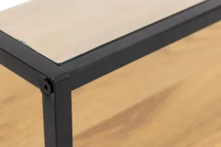 Szafka RTV Randolf szkło/dąb