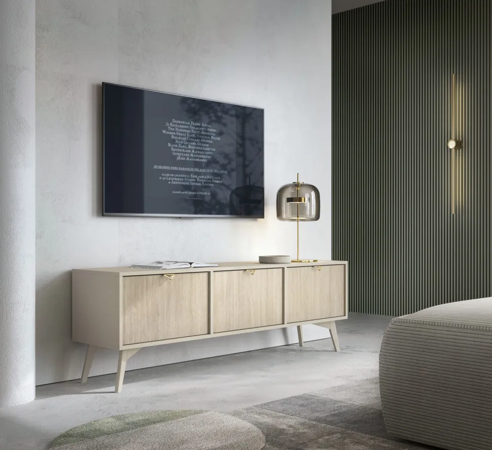 Szafka RTV Sage Wood naturalna