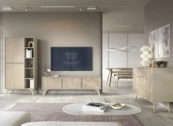 Szafka RTV Sage Wood naturalna