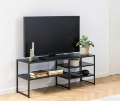 Szafka RTV Seaford czarny