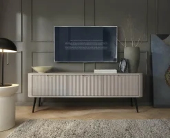 Szafka RTV Seda beżowa/ nogi czarne