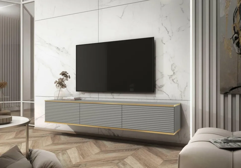 Szafka RTV wisząca Hollar frez 175cm