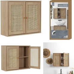 Szafka wisząca Bali naturalna