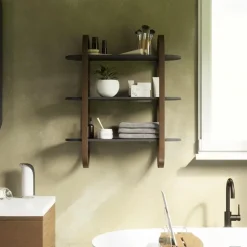 Szafka wisząca Bellwood czarny/orzech