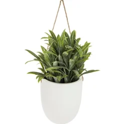 Sztuczna roślina wisząca długie liście 20 cm