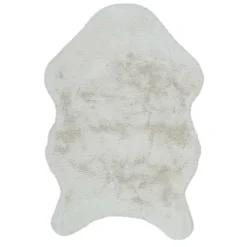 Sztuczne futerko/ dywanik Cuso biały