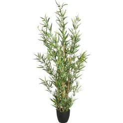 Sztuczny bambus 120cm w donicy czarnej