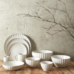 Talerz do serwowania Vlora 32cm beżowy