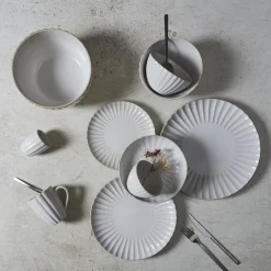 Talerz do serwowania Vlora 32cm beżowy