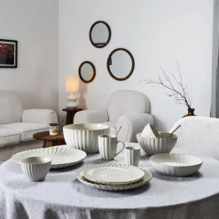 Talerz do serwowania Vlora 32cm beżowy