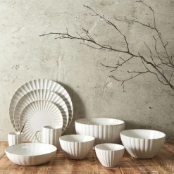 Talerz głęboki Vlora 20cm beżowy