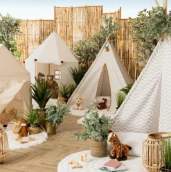 Tipi dla dzieci Tend kremowe