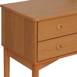 Toaletka Charlie 2-szufladowa drewniana