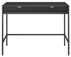 Toaletka Delicious ryflowana czarna