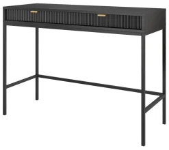 Toaletka Delicious ryflowana czarna