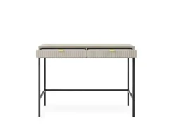 Toaletka Delicious ryflowana kaszmir czarne nogi