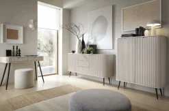 Toaletka Seda beżowa/ nogi czarne