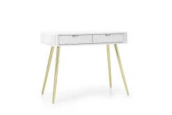 Toaletka Seda biała/nogi złote