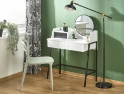 Toaletka Sonia biała/czarna