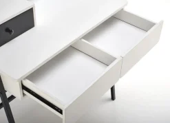 Toaletka Sonia biała/czarna