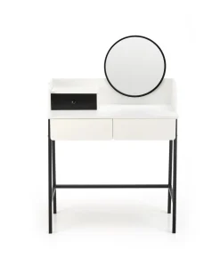 Toaletka Sonia biała/czarna