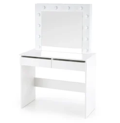 Toaletka z lustrem Sybilla biała