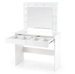 Toaletka z lustrem Sybilla biała