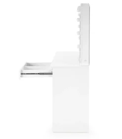 Toaletka z lustrem Sybilla biała