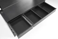 Toaletka z lustrem Sybilla XL czarna