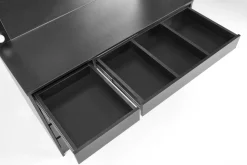 Toaletka z lustrem Sybilla XL czarna