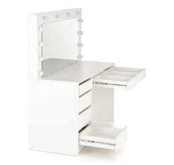 Toaletka z lustrem Sybilla XL biała