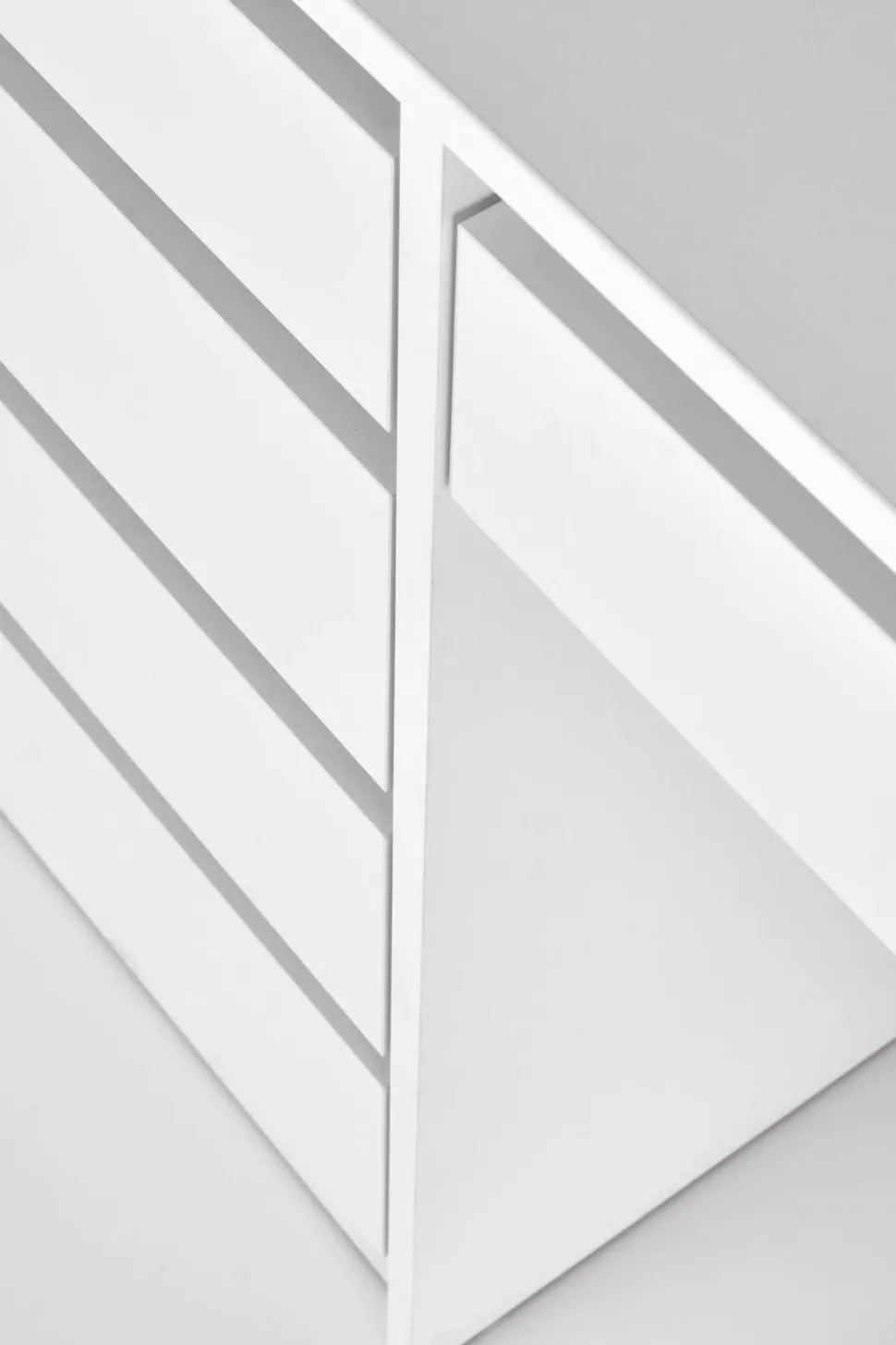 Toaletka z lustrem Sybilla XL biała