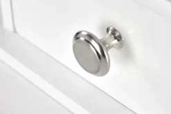 Toaletka ze stołkiem Elsa biała