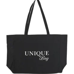 Torba shopper Unique Bag czarna