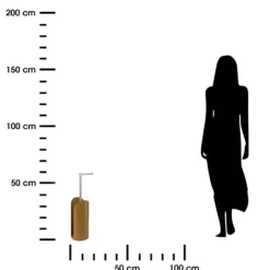 Uchwyt na papier toaletowy Kho piaskowy