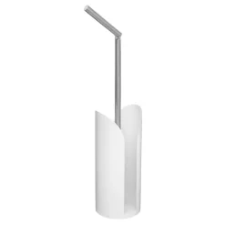 Uchwyt na papier toaletowy Kho biały