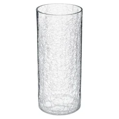 Wazon Craquele 30 cm transparentny