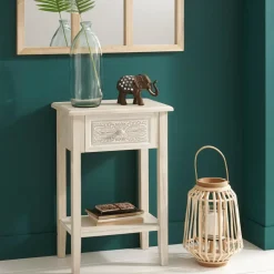 Wazon Dame J szklany 35cm transparentny