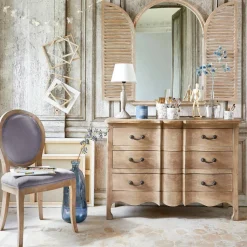 Wazon Dame J szklany 73cm transparentny