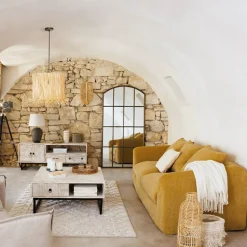 Wazon Sieste a Lourmarin rattan 55cm